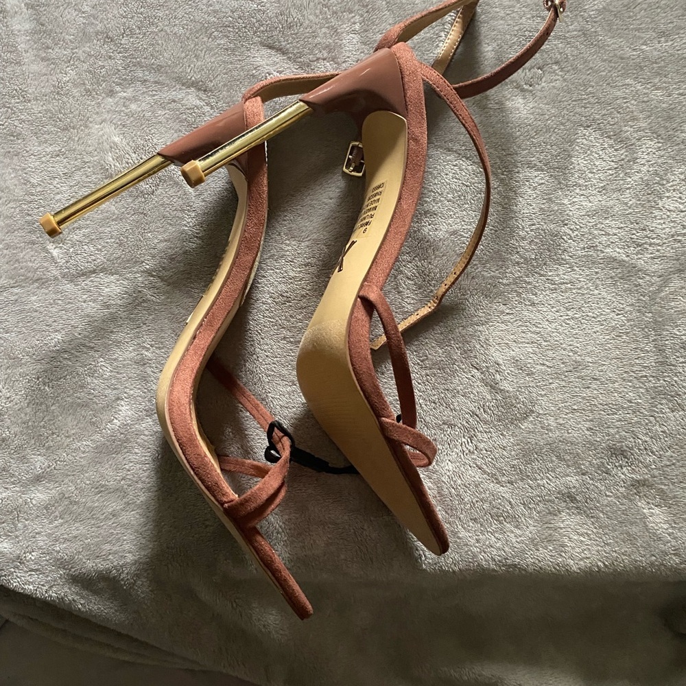 Express Elegant Brown Strappy Heels new size 9 - Picture 4 of 11